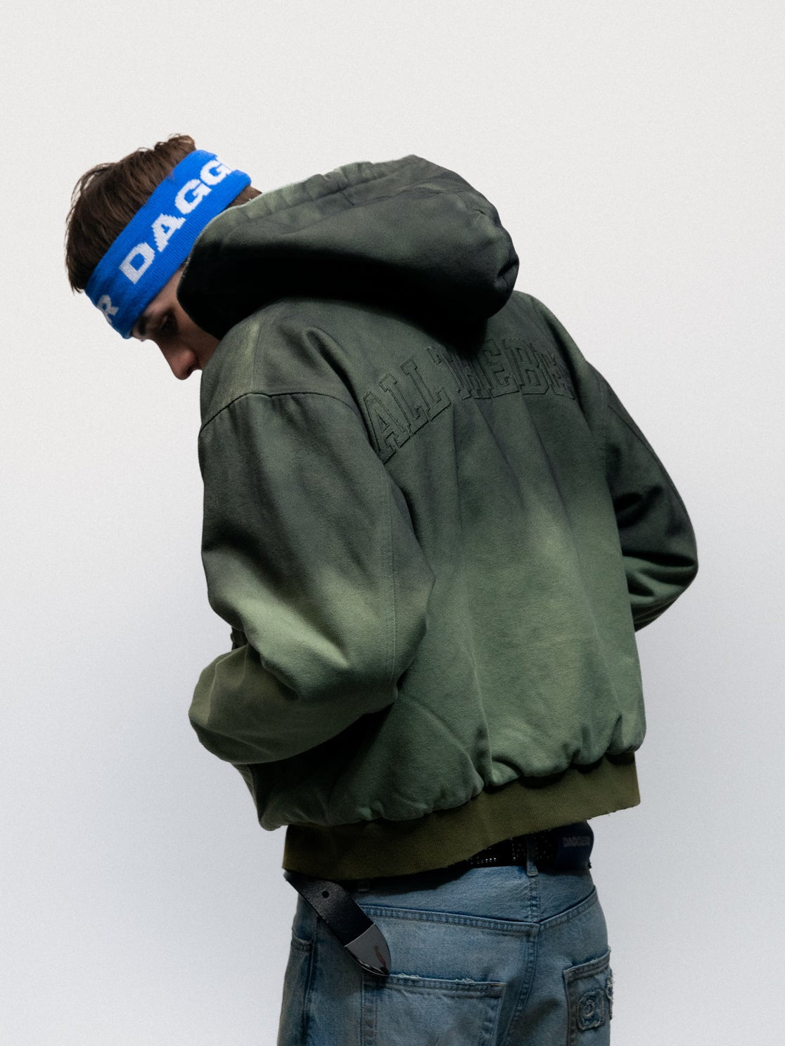 "drop out" canvas worker jacket