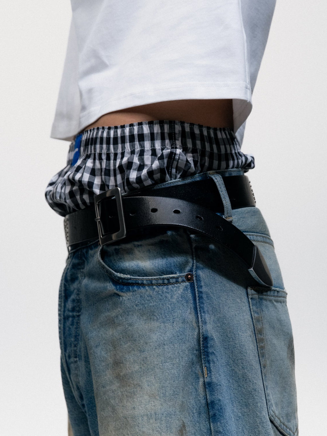 "famous" leather belt