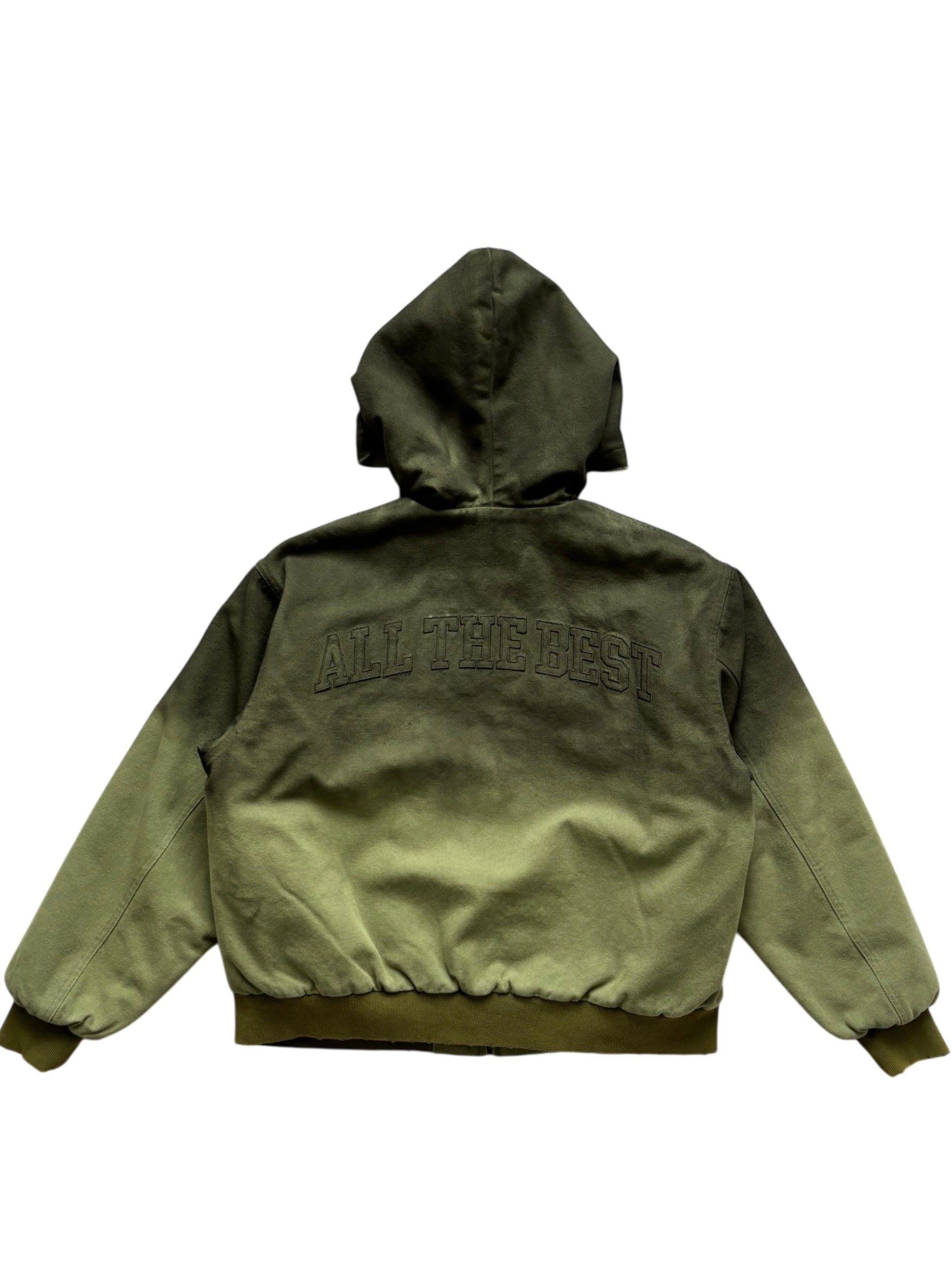 "drop out" canvas worker jacket