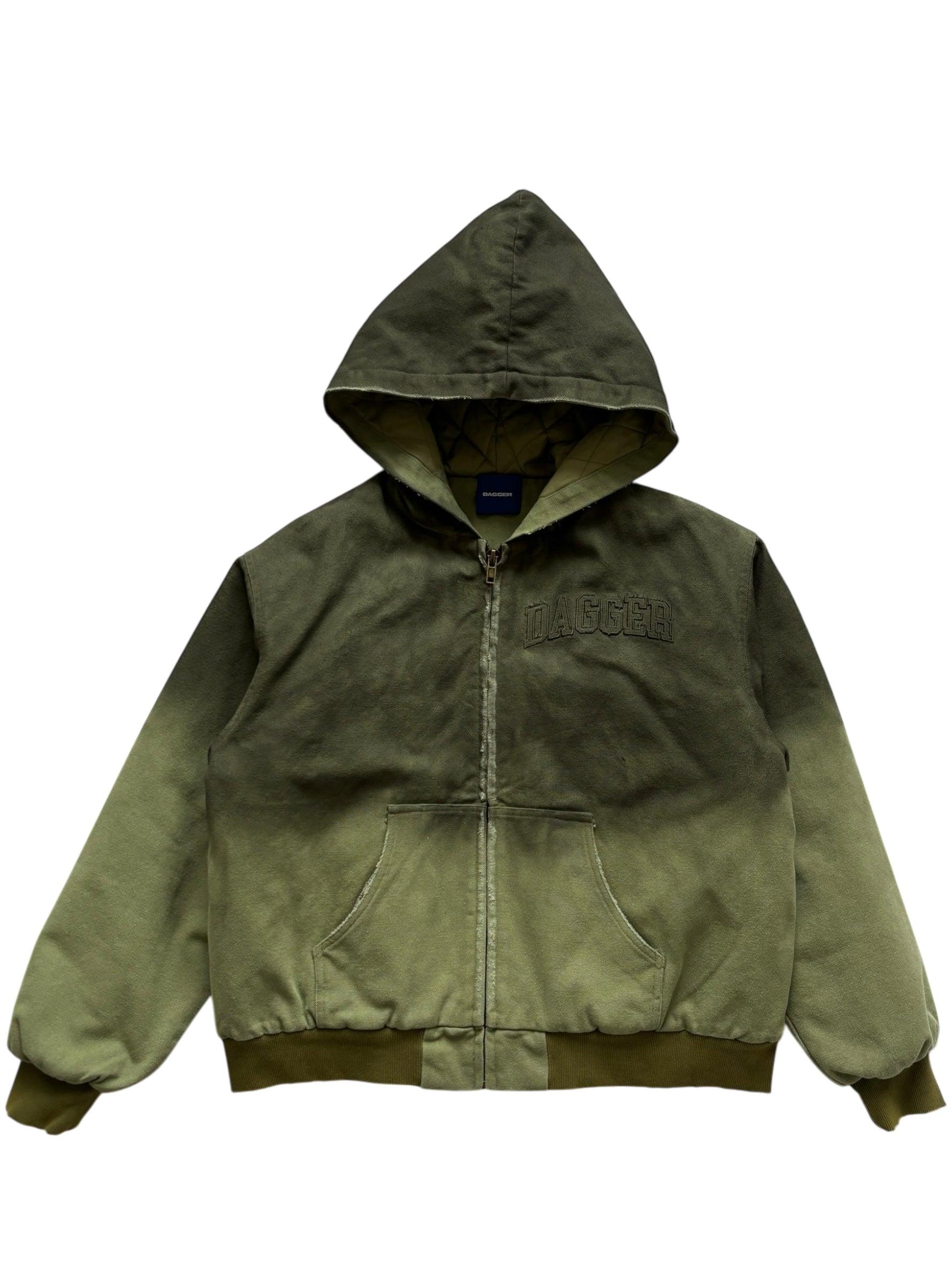 "drop out" canvas worker jacket