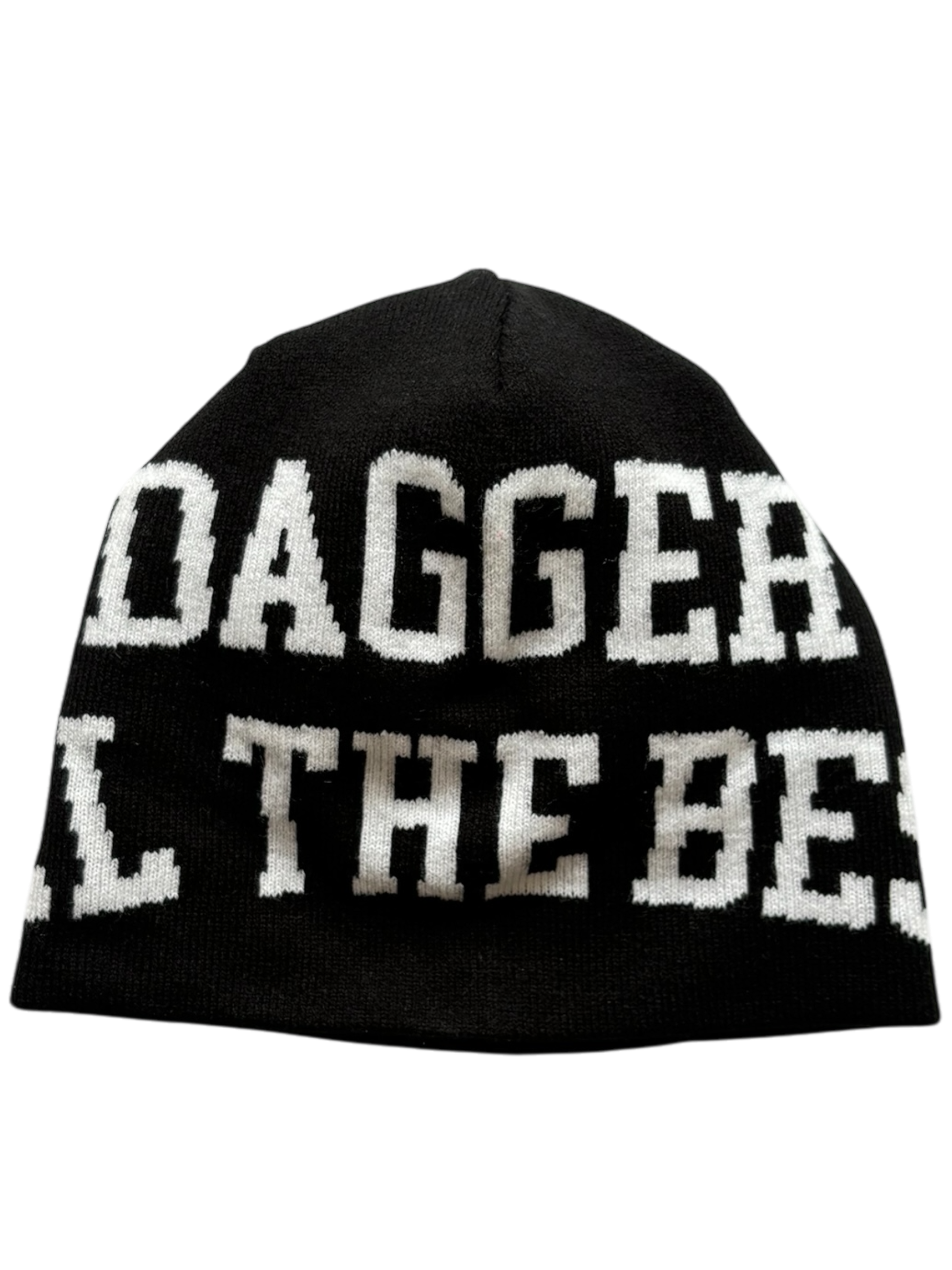 "drop out" beanie
