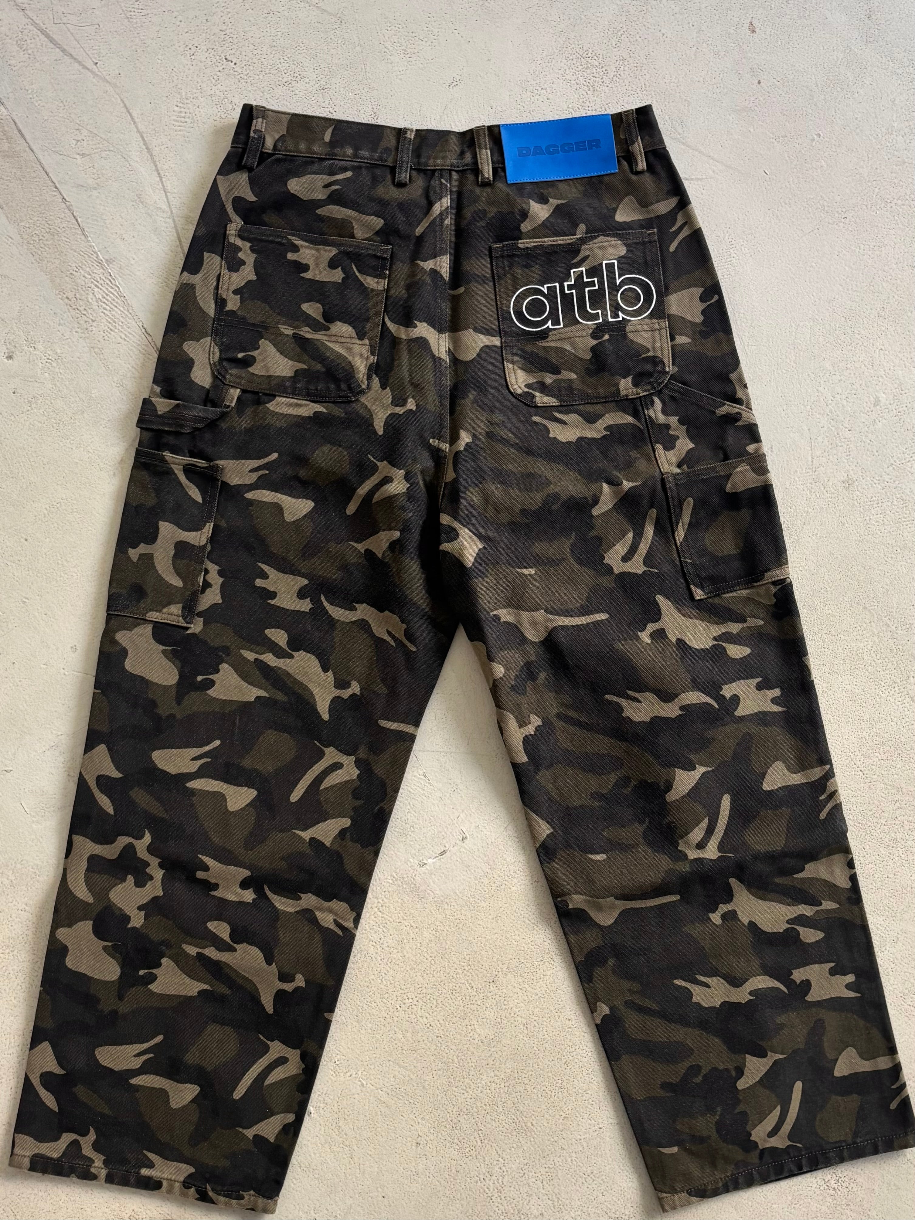 big bags camo carpenter pant