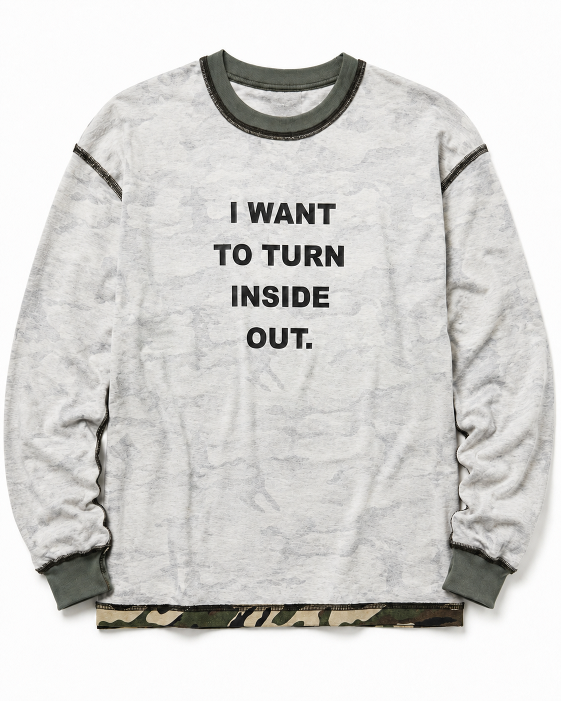 Inside Out Camo LS