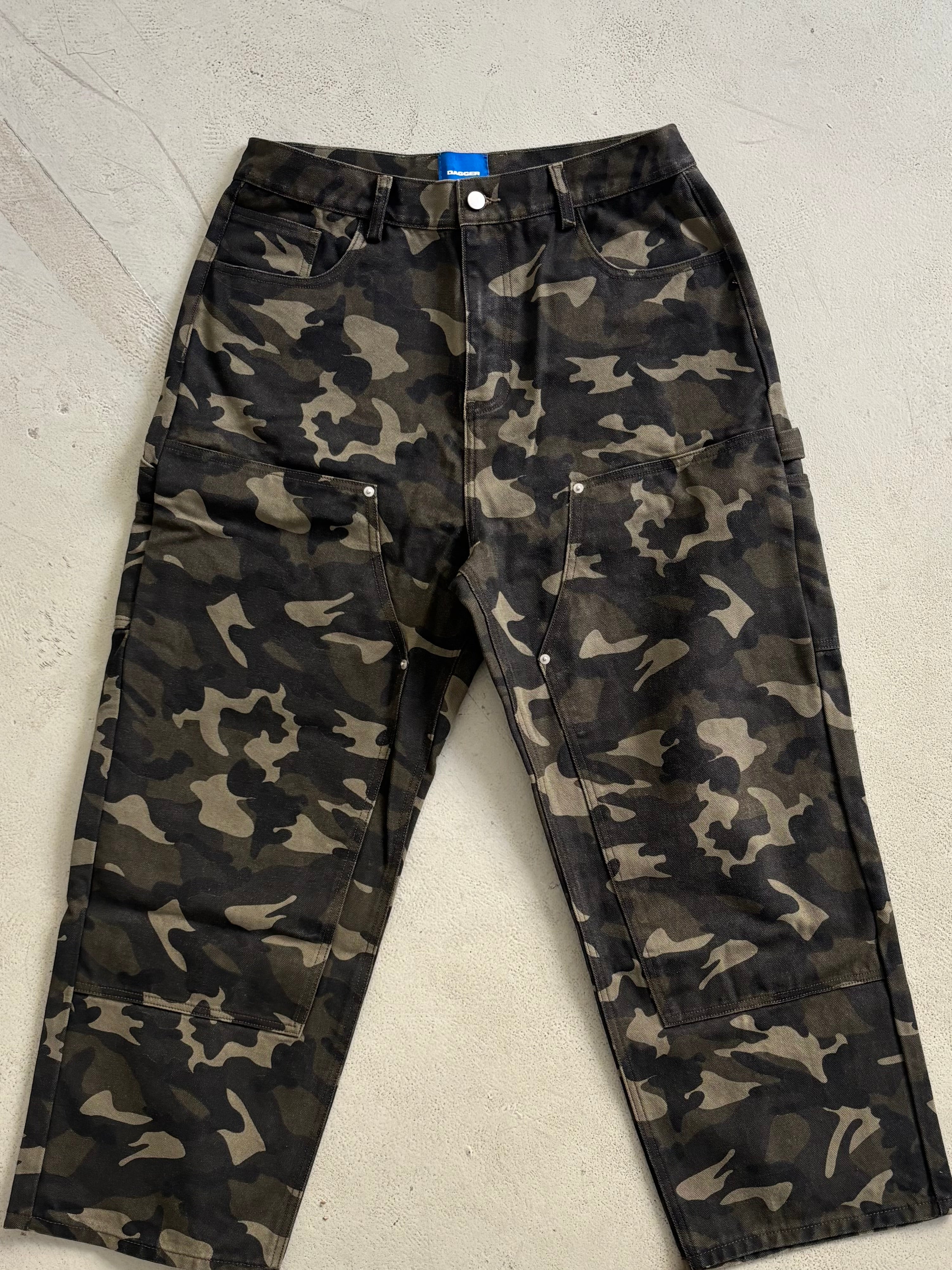 big bags camo carpenter pant