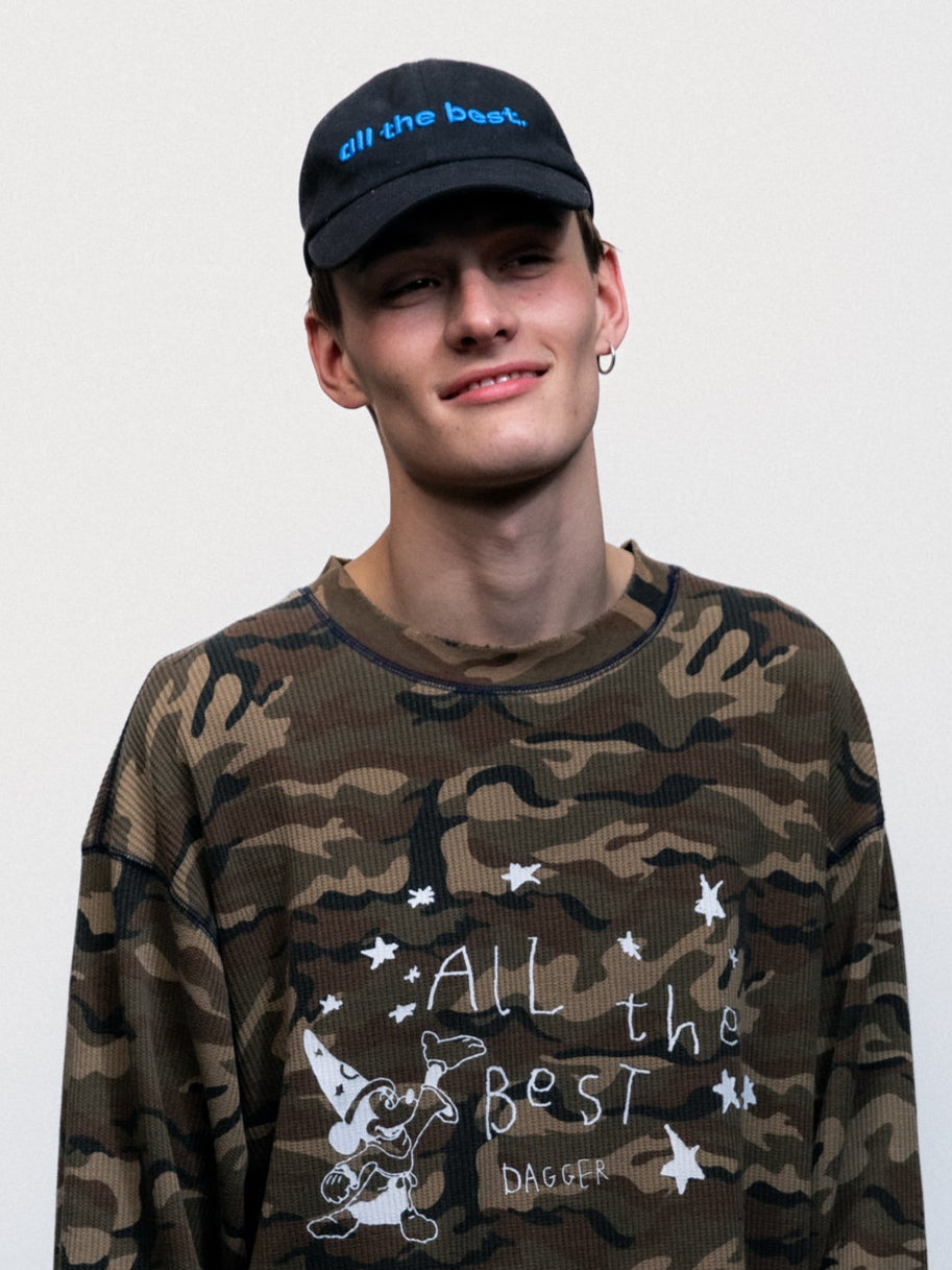 all the best. logo cap