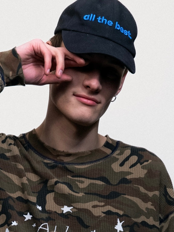 all the best. logo cap