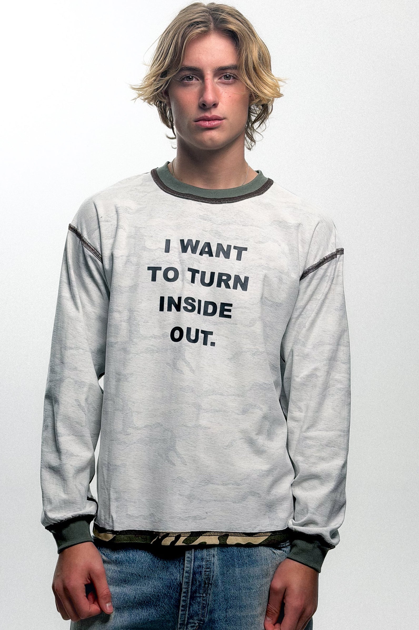 Inside Out Camo LS