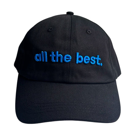all the best. logo cap