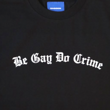 Load image into Gallery viewer, BE GAY DO CRIME TEE
